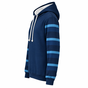 Creepypasta 3D Ticci Toby Winter <b>Men's</b> 100% Cotton Fleece Solid Embroidered Breathable Eco-Friendly Pullover <b>Hoodie</b> with Pocket - Product Image 4