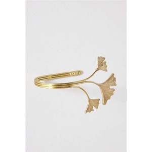 Modern Metal Ginkgo Leaf Handmade Self-adhesive Wall <b>Hook</b> <b>Decorative</b> Wall Mounted <b>Coat</b> <b>Hook</b> for Entryway Bedroom Bathroom - Product Image 1