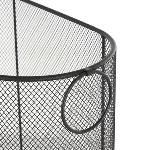 Panier en fil de fer de qualité supérieure pour la décoration rustique de la cuisine et de la salle à manger, panier décoratif fait à la main pour un style d'intérieur scandinave - Product Image 6