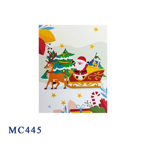 Best Seller <b>Handmade</b> Santa Christmas in the Forest Pop Card Custom Design <b>Paper</b> Crafts Gifts Top Trending Laser Cut Viet-craft - Product Image 5