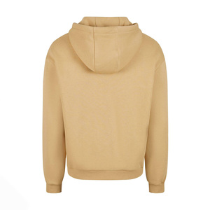 Sudadera con Capucha Clásica para Hombre, 400 g/m², Gruesa, con Cierre, 100% Algodón Suave, Color Sólido, para Invierno, con Logotipo Personalizado Bordado - Product Image 3