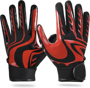 Professional Football Gloves | Anti-Slip All-Weather Grip Technology | Custom Manufacturer - Product Image 3