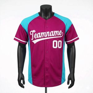 Camiseta de béisbol de diseño único hecha en fábrica, con logo personalizado impreso, para unisex, hecha en Pakistán. - Product Image 1