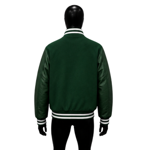 Blouson Vert Foncé Tendance pour Hommes – Vêtement Décontracté d'Automne et d'Hiver, Chaud, Confortable, Coupe Décontractée, Style Streetwear Icônique – Vente en Gros - Product Image 2
