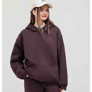 Sudadera con capucha y cremallera para hombre y mujer, 300 GSM 450 GSM, suave, de manga larga, para deportes, descanso, exterior, cálida, informal - Product Image 2