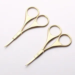 Wholesale Manicure <b>Scissor</b> Precise Curved Tip <b>Cuticle</b> <b>Scissor</b> Sharp Beauty Product Professional Stainless steel Round Hole - Product Image 2