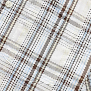 Camisa de Vestir Casual para Hombre, Diseño Moderno y Lujoso, Color Personalizado, Estampado Sólido, 100% Algodón Franela, Transpirable y Ecológica - Product Image 5