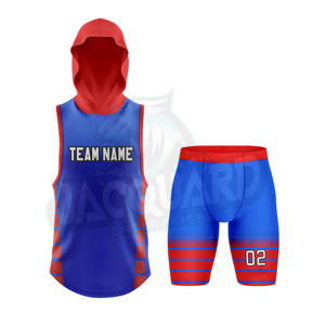 Ensemble complet d'uniformes de flag football 100 % polyester de haute qualité, couleurs et logos personnalisables, séchage rapide, respirant et léger - Product Image 5