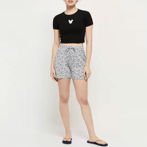 Shorts de Algodón para Mujer al por Mayor, Pantalones Cortos Casuales de Verano, Cómodos, de Tela Suave, Ropa de Moda para Uso Diario - Product Image 1