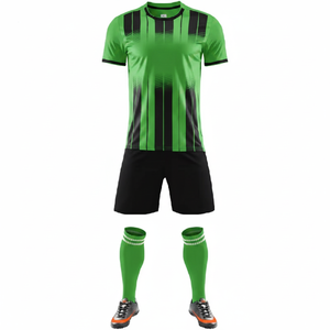 Camisetas de Fútbol para Adultos al por Mayor, Último Diseño, Manga Corta, Antibacterianas, Transpirables, 100% Poliéster, Tejido de Malla, Impresión Digital, OEM - Product Image 4