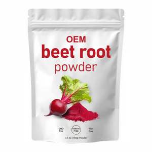 Poudre de Betterave 100% Pure et Naturelle pour Boisson, Masque Facial et Cheveux, Marque Privée OEM (100g) – Complément Alimentaire Naturel à Base de Betterave - Product Image 1