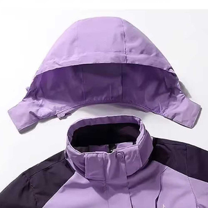 OEM <b>Men's</b> Windbreaker Jackets Waterproof Stand Collar Hooded <b>Rain</b> <b>Coat</b> with Canvas Winter Sports Outdoor 2026 - Product Image 4