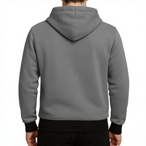 Sudadera con Capucha Premium de Invierno para Año Nuevo, con Cremallera Completa, Forro Polar, Spandex/Algodón, Color Sólido, Ecológica, Impermeable, de Alta Calidad, Casual - Product Image 2