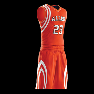Maillot de basketball professionnel pour homme, imprimé par transfert thermique, anti-transpiration, antibactérien, sans manches, couleur personnalisable - Product Image 2