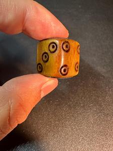 Dés à désiner en os sculptés de haute précision, polyédriques, pour jeux de rôle D&D, jeux de table, artisanat naturel - Product Image 3