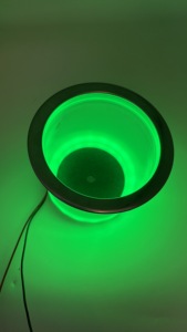 Porte-gobelet marin LED haut de gamme avec anneau de finition en acier inoxydable SUS304 |   Porte-gobelet étanche pour bateau |   12V |   RGB |   ZHENG YUE - Product Image 4