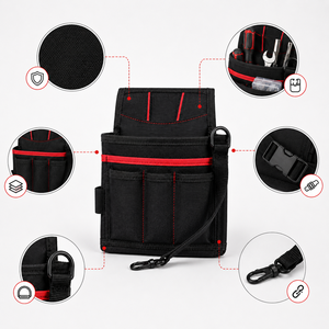 Heavy Duty Waist <b>Tool</b> <b>Bag</b> with Multiple Pockets Adjustable Strap for Window Tint PPF Auto Repair DIY Hand <b>Tools</b> Organizer Pouch! - Product Image 4