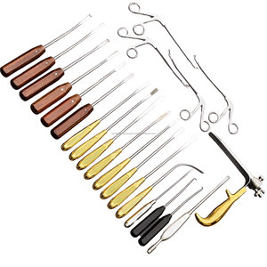 Ensemble d'instruments chirurgicaux endoscopiques en acier inoxydable WORLD PRECISION SURGICAL pour lifting facial, kit d'instruments chirurgicaux pour la chirurgie plastique ORL - Product Image 6