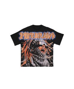 Camiseta personalizada de corte estándar con logo personalizado, 100% algodón, estampado gráfico, impresión en serigrafía, camiseta de alta calidad, impresión DTG de alta densidad. - Product Image 2