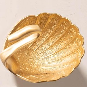 Decorative display tray artistic metal <b>dish</b> designer display accessory elegant organizer tray premium - Product Image 6