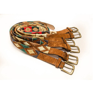 Ceinture Polo en Cuir de Haute Qualité, Design Tressé, Unisexe, Coupe Classique, Taille Standard, Produits Équestres, OEM - Product Image 6