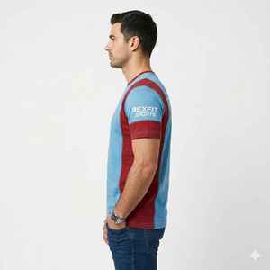 Camiseta de Hombre Vintage 100% Algodón con Logotipo Personalizado, Manga Corta, Cuello Redondo, Estilo Urbano, Diseño Tejido Hip Hop - Product Image 5