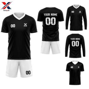 Camiseta de Fútbol 7V7 Personalizada de la Marca TATAPAK, Impresa por Transferencia de Calor, Transpirable, de Secado Rápido, 100% Poliéster, 220g - Product Image 4