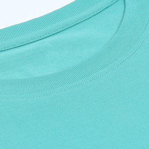 Camiseta 100% algodón para hombre, informal, de manga corta, cuello redondo, diseño liso teñido, estilo urbano, camisetas tipo ringer para hombre - Product Image 5