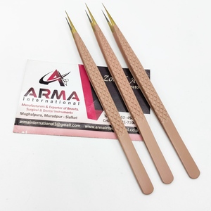 Pinzas de Aislamiento Rectas Profesionales de Acero Inoxidable, 10 mm de Longitud, Punta Lisa, Logotipo Personalizado, Marca Privada, Pinzas Sostenibles - Product Image 6