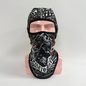 Masque facial unisexe de haute qualité avec logo personnalisé, design tendance, pour le ski, le vélo, la pêche, la moto, les sports de plein air, les fêtes, balaclava - Product Image 2