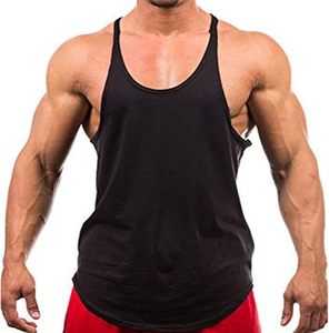 Men's <b>Stringer</b> Tank Tops Muscule Cut Bodybuilding Gym <b>Vest</b> Y-Back Workout Sleeveless T-Shirt - Product Image 5