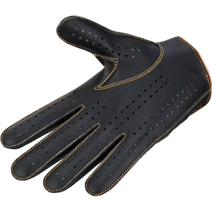 Wholesale Customized High Quality Soft Winter Driving Gloves Leather Material Retro Style Eco-Friendly Breathable Different - Product Image 2