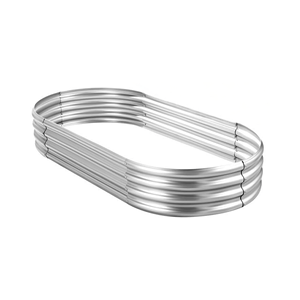 Lits de jardin surélevés en acier galvanisé en gros pour légumes, grand bac à plantes d'extérieur pour fleurs, fabricant vietnamien GB01612 - Product Image 1