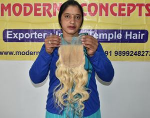 ผมมนุษย์แท้ Remy สำหรับต่อผมมนุษย์ผมมนุษย์มีหนังกำพร้าวิกปิด4*4ผมมนุษย์ผมมนุษย์ผมธรรมชาติแวววาว - Product Image 4