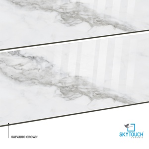 Suministro Directo de Fábrica: Azulejos de Porcelana para Suelos, Modernos, Efecto Mármol, 600x1200 mm, para Construcción Interior, Detalles de Cocina y Villas - Product Image 2