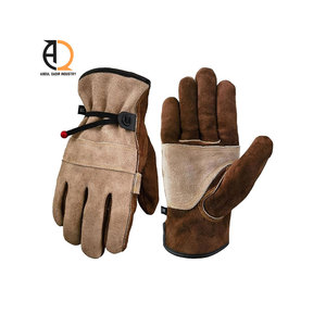 ถุงมือเชื่อม ถุงมือหนังทนความร้อนสูงเพื่อความปลอดภัย - Product Image 1