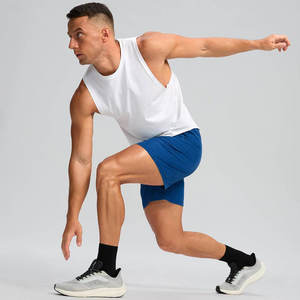 Men's <b>Cargo</b> Workout Shorts Lightweight Quick Dry Breathable Polyester/Cotton Mid Waist Zipper Fly Pockets Summer Outdoor Shorts - Product Image 2
