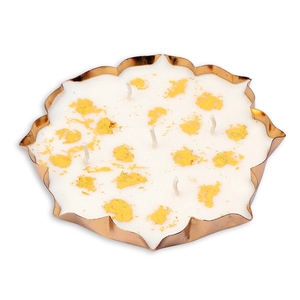 Luxury Gold Beeswax Scented <b>Candles</b> Eco-Friendly Factory Wholesale lotus <b>Candles</b> Jar with Lid Soy Wax Multi <b>Wick</b> Home Decor Gift - Product Image 1