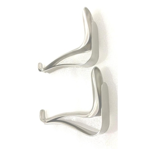MayMed Espéculo Vaginal Manual de Acero Inoxidable Kristeller, Cuchillas Superior e Inferior, 110x18-36mm, Quirúrgico de Alta Calidad - Product Image 2