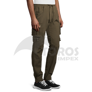 Pantalones Cargo de Algodón Personalizados para Hombre, Pantalones Tácticos Multibolsillos, Ropa de Trabajo Informal Transpirable, Fabricante Mayorista OEM ODM - Product Image 3
