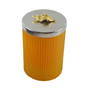 Multiple Color Glass Wax Container With Metal Lid Candle Wax Jar Candle Votive Indoor Villa Festive Decor <b>Wedding</b> Design - Product Image 5