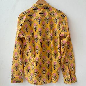 Camisa Casual con Estampado Floral para Mujer, Hecha a Mano con Tela de Algodón Suave, Cuello con Botones, Transpirable, para Verano, Roja y Blanca, en Oferta - Product Image 2