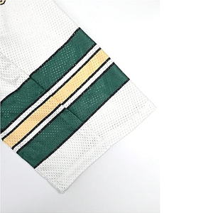 Camiseta de Fútbol Corta Personalizada para Hombre y Mujer, 100% Poliéster, Malla Retro, Estilo Holgado, Streetwear, Verano, Casual, Secado Rápido - Product Image 3