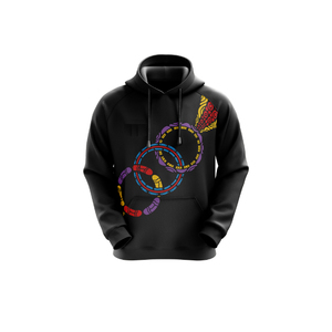 Sweat-shirt à capuche pour homme, manches régulières, en polaire tricoté uni, polyester, design décontracté avec poches, coupe régulière, vêtements d'hiver, streetwear - Product Image 4