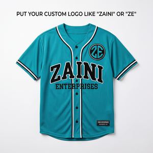 เสื้อเบสบอล ZAINI แบบกำหนดเอง 100% โพลีเอสเตอร์ ระบายอากาศได้ดี แห้งเร็ว ป้องกันแบคทีเรีย ชุดกีฬาส่วนบุคคล แบบรีดร้อน แขนสั้น - Product Image 1