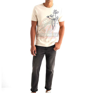 T-shirts brodés surdimensionnés au design tendance, T-shirts brodés les plus vendus, T-shirts légers - Product Image 4