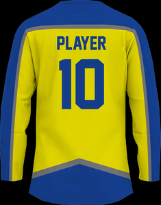 Maillots de hockey sur glace pour jeunes, uniformes d'équipe personnalisés sublimés pour les fournisseurs en gros - Product Image 6