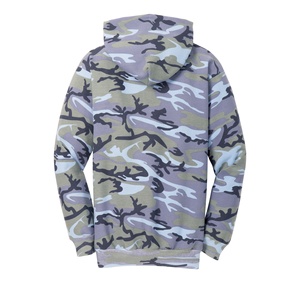 Sudadera con Capucha Unisex Personalizada de Forro Polar de 380g, Cortavientos de Invierno, con Aplique de Logotipo Frontal, Bordado con Pedrería, Sudadera con Capucha de Camuflaje - Product Image 5