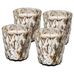 S/4 Vela de tarro de cera de soja aromatizada con fragancia perfumada - Product Image 1