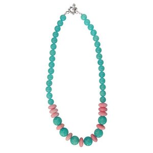 Women's <b>Statement</b> Resin <b>Necklace</b> Natural Pearl Resin Water Drop Beads Gold Plated Party Jewelry Trendy Fashion Beaded <b>Necklaces</b> - Product Image 4